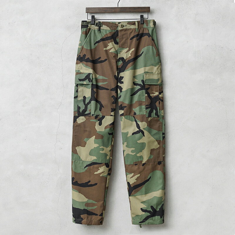 実物 新品 デッドストック 米軍 BDU WOODLAND CAMO カーゴパンツ【クーポン対象外】【I】｜ミリタリー..