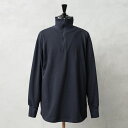 実物 新品 デッドストック オランダ軍 ハーフジップ ベースレイヤー アンダーシャツ【クーポン対象外】【I】|メンズ トップス ハイネック ジップアップ 長袖 無地 ネイビー 大きいサイズ デザイン 古着 ファッション おしゃれ
