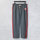 実物 新品 デッドストック スペイン赤十字 レッドクロス サイドライン トレーニングパンツ【クーポン対象外】【I】|メンズ ボトムス 大きいサイズ ゆったり イ...