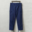 実物 新品 デッドストック フランス軍 NAVY BLUE コンバット カーゴパンツ【クーポン対象外】【I】|メンズ ボトムス ネイビー 大きいサイズ ミリタリー ポケット多い 作業着 カジュアル 古着 ファッション おしゃれ