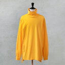 実物 新品 デッドストック 米軍 U.S.NAVY FLIGHT DECK CREWMAN’S タートルネック L/S Tシャツ イエロー【クーポン対象外】【I】|放出品 ミリタリー アメカジ メンズ 長袖 フライトデッキ クルー 軍モノ トップガン 海軍 レイヤード 秋 冬