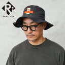 リジェクト 訳あり品 実物 USED イギリス ROYAL MAIL ロイヤルメール 刺繍ロゴ ブッシュハット ダークグレー【クーポン対象外】【I】