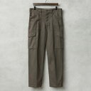 実物 新品 デッドストック オーストリア軍 M-75 コットンツイル ファティーグ カーゴパンツ ノータック【クーポン対象外】【I】|メンズ ミリタリー アメカジ ファティーグパンツ テーパード ミリタリーカーゴ ボトムス 軍パン カジュアルパンツ ワークパンツ 作業着 秋 冬