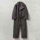 実物 新品 デッドストック イタリア軍 モールスキン カバーオール GRAY【クーポン対象外】【I】|メンズファッション ミリタリー つなぎ ワークジャケット ...