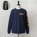 SOFFE ソフィー D0001116 OFFICIAL LICENSE U.S.NAVY トレーニング ロングスリーブ Tシャツ NAVY【クーポン対象外】【I】|メンズ トップス カットソー ロンT 長袖 ミリタリー 大きいサイズ ネイビー ブランド おしゃれ