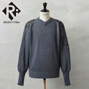 リジェクト 訳あり品 実物 USED イギリス軍 RAF ユーティリティ Vネック コマンドセーター ブルーグレー【クーポン対象外】【I】