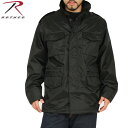 ロスコ ジャケット メンズ クーポンで最大15%OFF★ROTHCO ロスコ 8644 NYLON M-65 ストーム フィールドジャケット BLACK 【8644】/ ミリタリー 秋 冬 春【T】