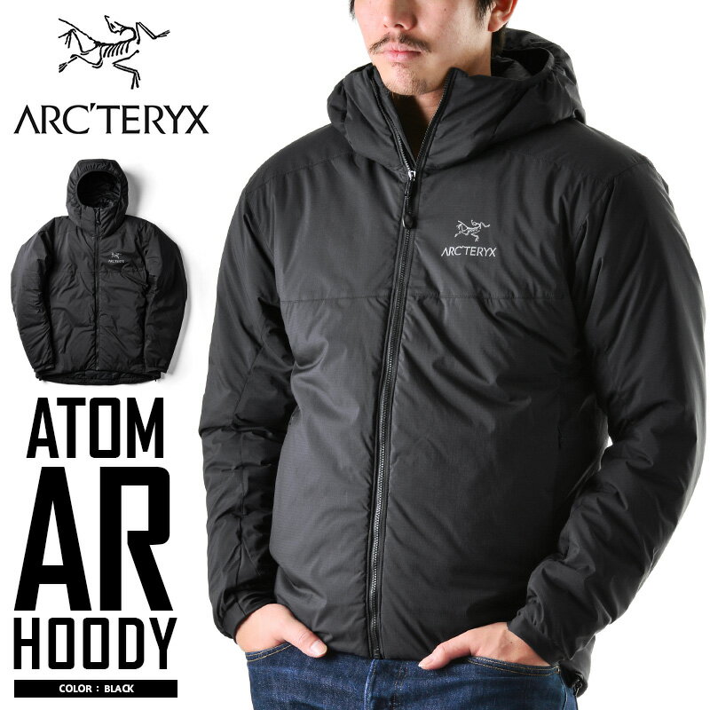 【楽天市場】ARC'TERYX アークテリクス Atom AR Hoody インサレーションウェア 14648 BLACK《WIP》[Px