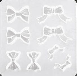 【楽天スーパーSALE　30％OFF】エルベール　シリコンモールド大　RSSA-11　リボン