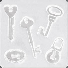 【楽天スーパーSALE　30％OFF】エルベール　シリコンモールド大　RSSA-14　キーパーツ大