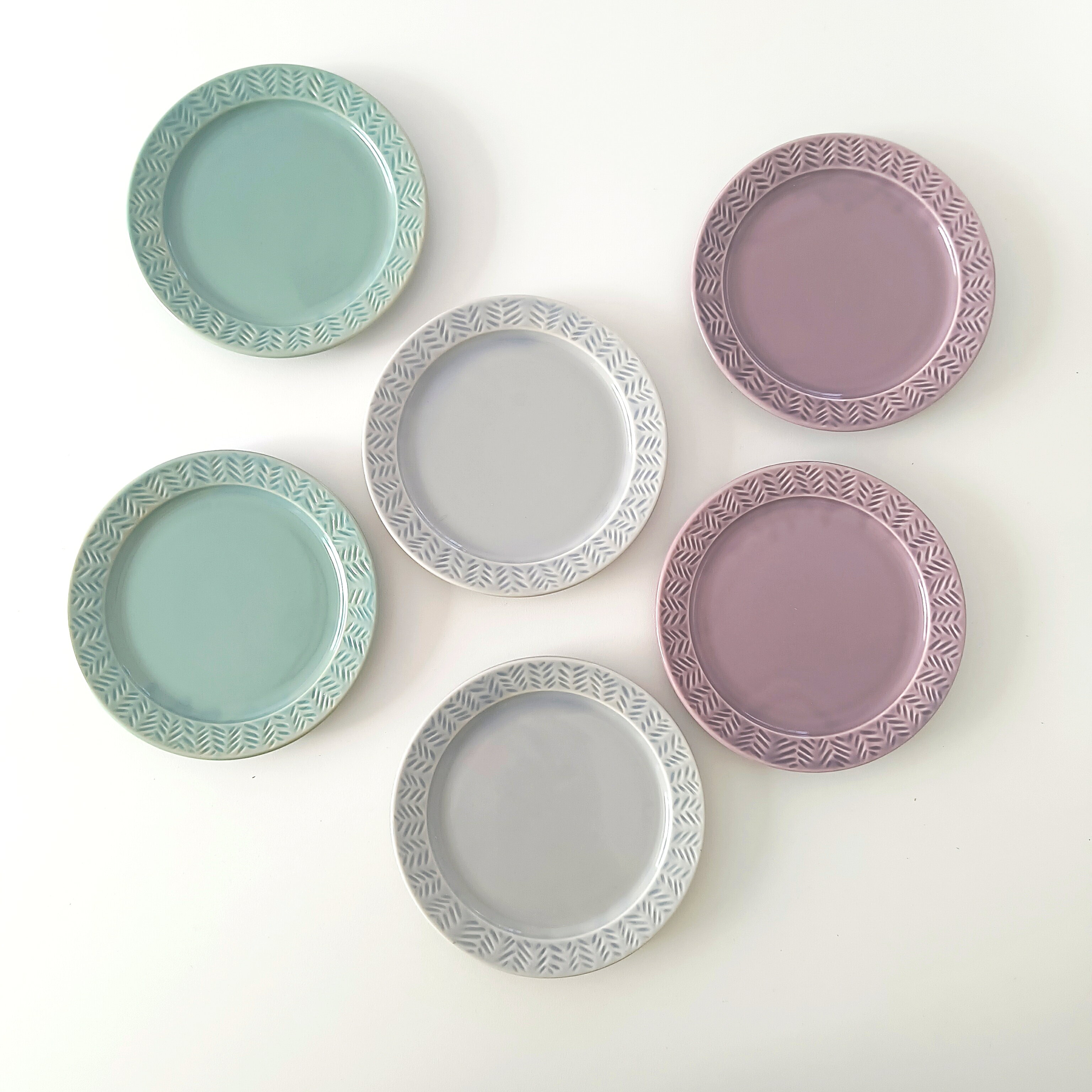 Rakuten - 美濃焼 Parquet パルケRe ラウンドミニプレート小皿 プレート 敷き皿 日本製 食器 皿 和食器 父の日 母の日お祝い 内祝 結婚祝い 出産祝【楽ギフ_包装】【楽ギフ_のし宛書】