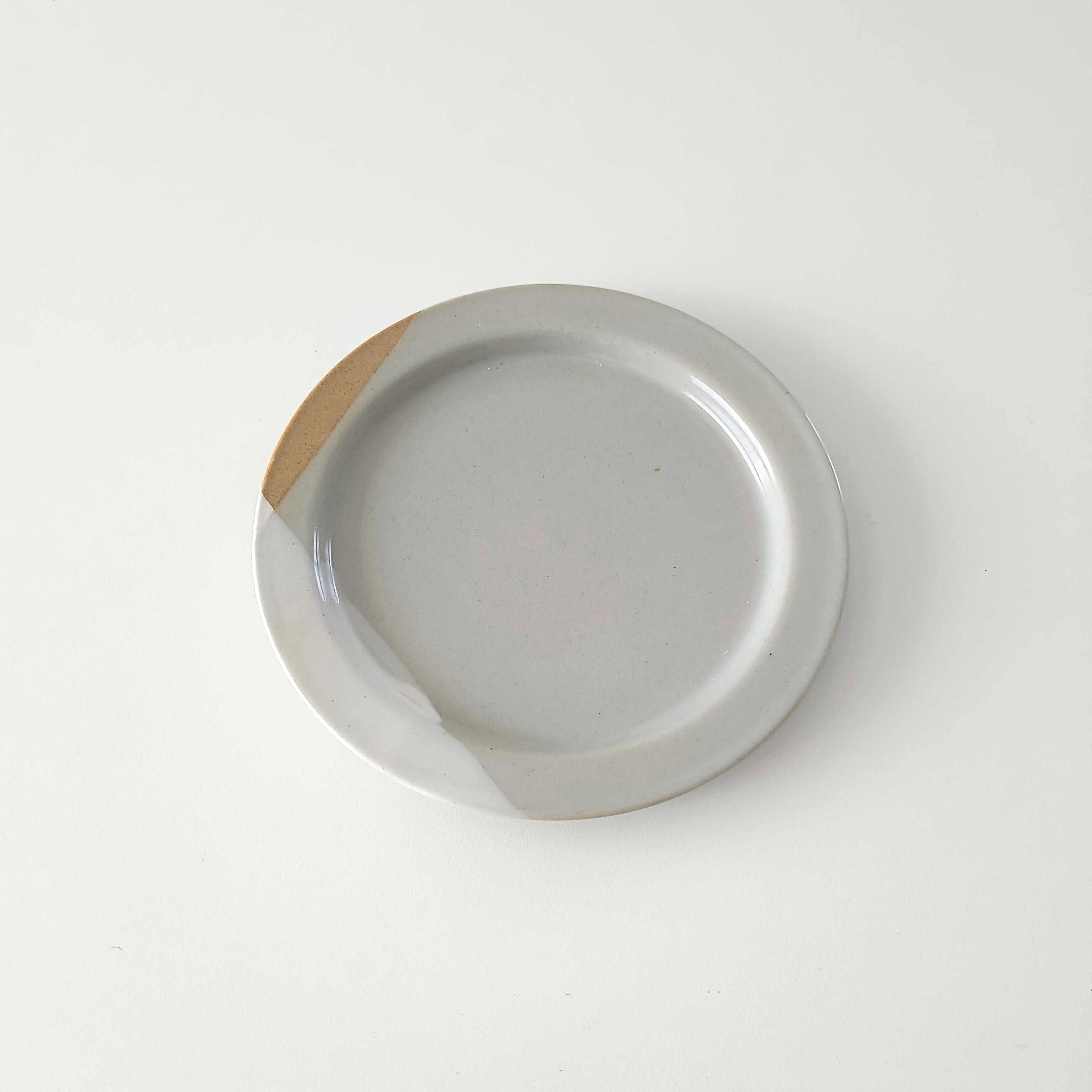 Rakuten - 美濃焼 nauttia プレート S ナウティア 小皿 陶器 山功高木製陶 gift 日本製 食器 皿 和食器 父の日 母の日 お祝い 内祝 結婚祝 引越祝 【楽ギフ_包装】【楽ギフ_のし宛書】