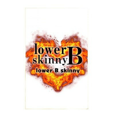 【メール便送料無料】lower B skinny ロ