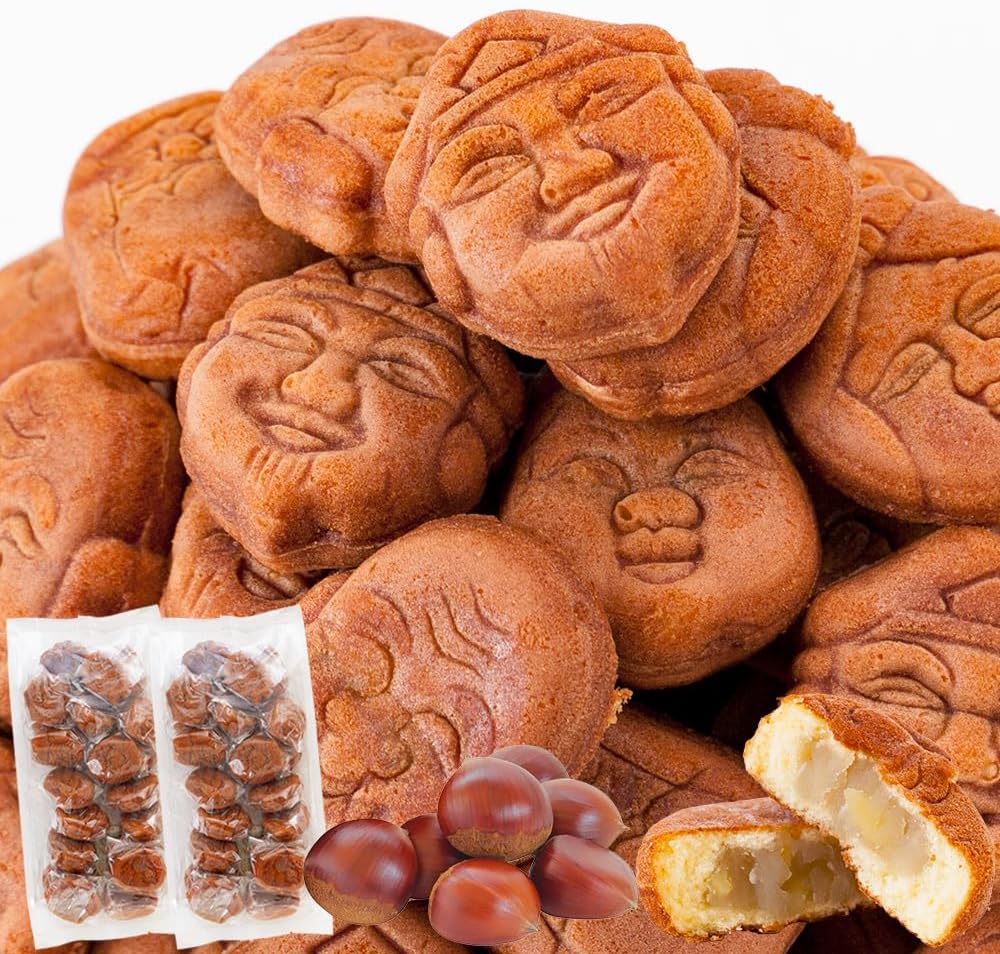 【即納】栗あん 人形焼 40個 (20個入り×2袋) 訳あり わけあり 無選別 お徳用 個包装 スイーツ 和菓子 こしあん お茶菓子 くりあん にんぎょうやき ...