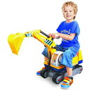 車 おもちゃ 乗用玩具 足けり ショベルカー 乗れる 男の子 乗り物 乗用ショベルカー ヘルメット付き プレゼント クリスマス 足けり乗用玩具 子供 知育玩具
