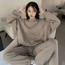 ジャージ 上下セット レディース おしゃれ 春秋冬 セットアップ スウェット 長袖 パーカー スウェットパンツ ロングパンツ トレーナー スポーツウェア ルーム...