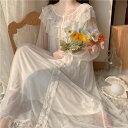 ルームウェア パジャマ 部屋着 春 夏 秋 半袖 長袖 ゆったり 服 衣類 かわいい エレガント レディース ルームウエア ランジェリー ナイトウエア セクシー パジャマ おしゃれ 可愛い 寝間着 女性用 レース 姫系 ネグリジェ 寝巻き 五分袖 ロング丈 ロリータ ルームワンピース