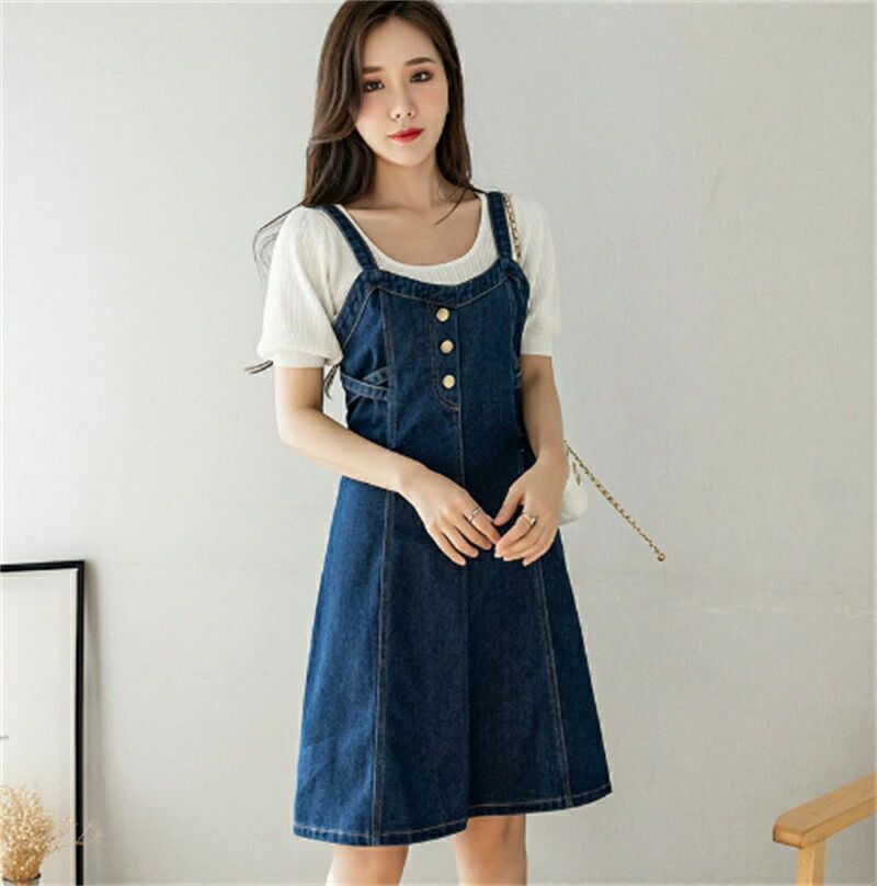 サロペット スカート レディース スリム デニムスカート フファッション 吊りスカート おしゃれ ロングスカート サロペット 原宿系 大きいサイズ 春、夏、秋