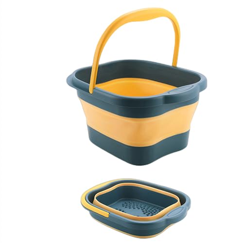 足湯桶家庭用足洗い折りたたみ式宿舎手提げ足鉢過ふくらはぎ大型プラスチック桶足湯マッサージ フット..