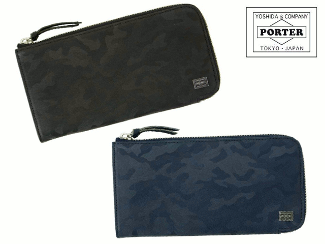 ポーター ワンダー ロングウォレット 342-06033 PORTER WONDER 革　L字ファスナー長財布 吉田カバン WALLET 【日本製】 【コンビニ受取対応商品】