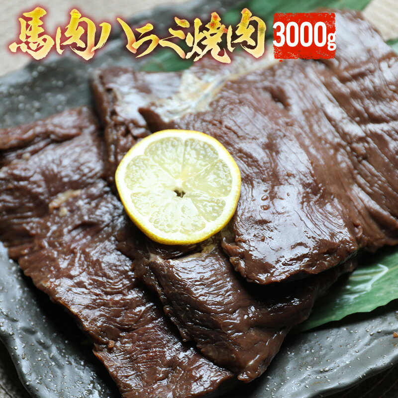 海外正規品 タレ漬け馬ハラミ焼肉用 3kg 加熱用 焼肉 バーベキュー ハラミ 馬ハラミ メガ盛り 焼き肉 q 父の日 ギフト 父の日 ギフト おもしろい 帰省土産 パーティー 馬焼肉 馬肉焼肉 在庫限り Blog Pelopeludo Com Br