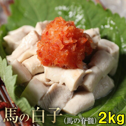 馬しらこ 2kg 加熱用 脊髄 白子 バレンタイン 2025 甘くない 甘いものが苦手 大人用 お正月 正月 こちらの商品は加熱用です しらこ 白子ポン酢 セキズイ ポン酢で和えて 珍味