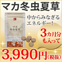 商品一覧 イキイキ元気★マカ冬虫夏草3ヵ月分