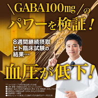 ギャバ100mg血圧が低下