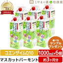 【レビューキャンペーン実施】ユニテックメディカル マスカット バーモント 1000mL 6個セット | 低カロリー 飲む酢 栄養機能食品 ギフト コエンザイムQ10 L-カルニチン ビタミンC ビタミンb6 飲むお酢 ビタミン 酢飲料 敬老 敬老の日 ギフト 健康食品 サプリ サプリメント