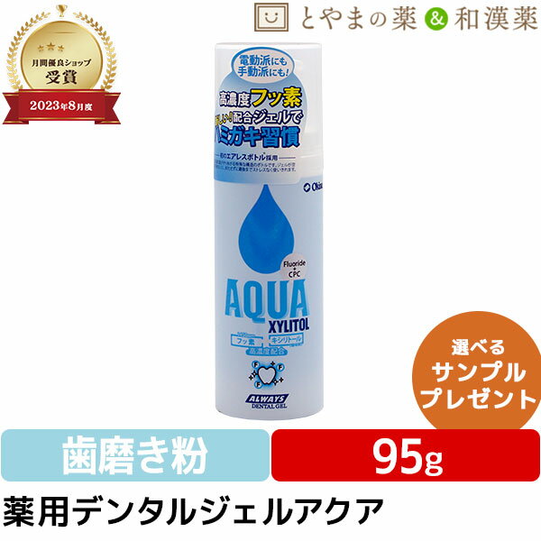 【レビューキャンペーン実施】薬用 デンタル ジェル アクア 95g | キシリトール エステ ハミガキ粉 キシリット 歯磨き粉 歯みがき粉 子供 はみがきこ ジェル オーラルケア 健康 歯 セット 歯みがき 大人 口臭 自宅 お手軽 敬老の日 お中元 ギフト 健康食品 サプリ 綺麗 電動