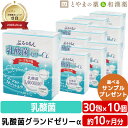 【レビューキャンペーン実施】乳酸菌 グランド ゼリー α 30包 10個セット | 広栄ケミカル 腸活 人由来 ラクトフェリン ビタミン 食物繊維 低カロリー ...