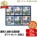 名湯百景 ギフトセット 20包 GM-20 手提げ袋付き 薬用入浴剤 (医薬部外品) 風呂 お風呂 入浴剤 詰め合わせ プレゼント 入浴剤セット 温泉 名湯 入...