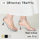 【ポイント5倍】【クーポン有】【特別価格】【送料無料】【SALE】サンダル レディース ストラップ ホールド感 変形ヒール 華奢見え 黒 ブラック ゴールド シ...