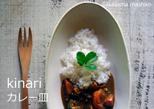 益子焼 kinariカレー皿 プレート オーバル皿 おしゃれ 楕円 (食洗機対応 電子レンジ使用可) ギフト対応 結婚祝い 内祝い わかさま陶芸お家カフェ