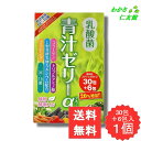 【05/01限定クーポンあり!】 乳酸菌青汁ゼリーα プラセンタエキス コラーゲン L型発酵乳酸カルシウム トリプルアミノ酸 DC-15菌発酵物