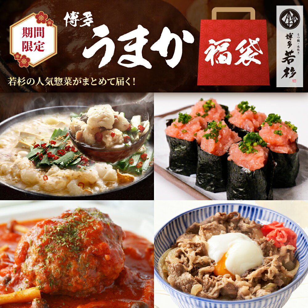 【P最大10倍】【訳あり】博多若杉 博多うまか福袋【送料無料】 c1 ミックスホルモン お取り寄せ  ...
