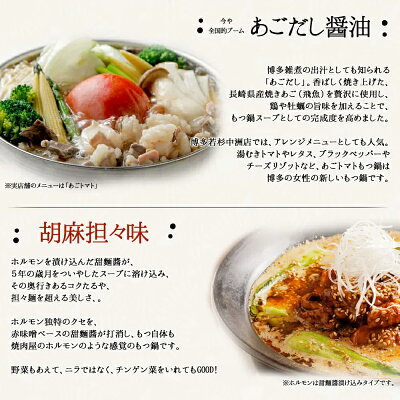 胡麻担々あごだし醤油味