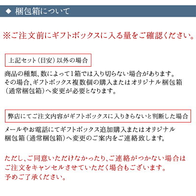 梱包箱について