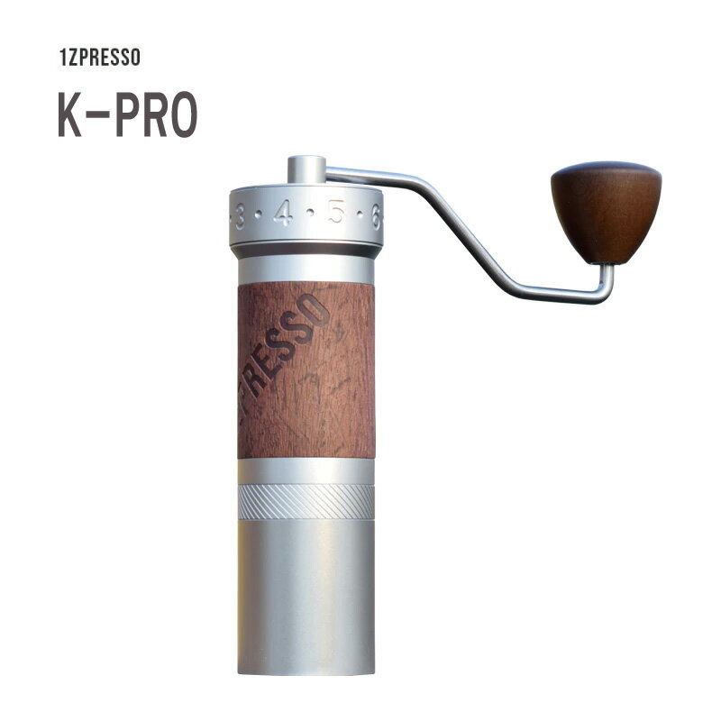 1zpresso イージープレッソ K-Pro 手挽きコーヒーミル エスプレッソ刃 coffee grinder グラインダー 豆挽き機 手作業 コーヒー 豆挽き 粗さ調整可能 コーヒー マシン 研削粉 家庭用 キャンプ アウトドア おうちカフェ 臼 