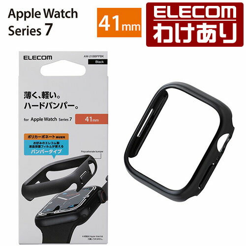 쥳 Apple Watch 41mm ϡɥХѡ åץ륦å series7 41 mm AppleWatch 饹եŽäƤƤǽ ֥åAW-21BBPPBKǹ3300߰ʾ̵[][쥳櫓ꥷå][ľ]