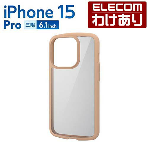 쥳 iPhone 15 Pro  TOUGH SLIM LITE ե졼५顼 iPhone15 Pro 3 6.1  ϥ֥å  С ȥåץ° ե PM-A23CTSLFCBE ǹ3300߰ʾ̵[][ELECOM쥳櫓ꥷå][ľ]