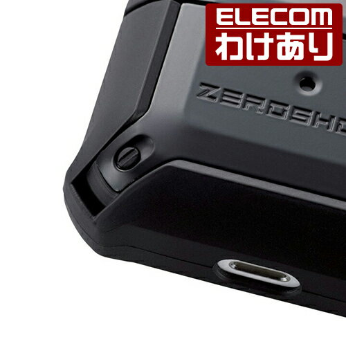 ��������ۥ��쥳�� AirPods ��3���� �� ZEROSHOCK������ airpods3 �����ݥå�3 ��������å� ������ �֥�å� AVA-AP3ZEROBK ���ǹ�3300�߰ʾ������̵����[������][ELECOM�����쥳��櫓���ꥷ��å�][ľ��]