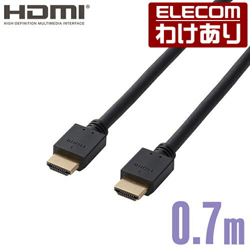 ��������ۥ��쥳�� �ǥ����ץ쥤�����֥� �����֥� ��˥��� �ǥ����ץ쥤 HDMI�����֥� �������ͥå��б� �֥�å� 0.7m DH-HD14EA07BK ���ǹ�3300�߰ʾ������̵����[������][ELECOM�����쥳��櫓���ꥷ��å�][ľ��]