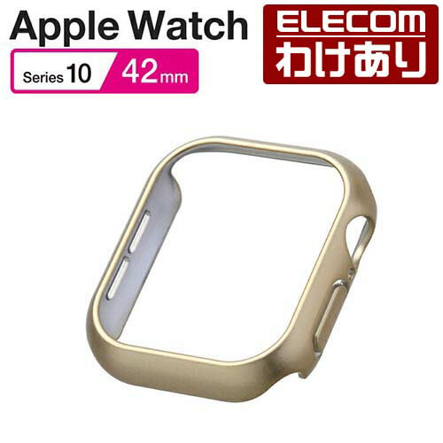 樂天商城 - 【訳あり】エレコム Apple Watch 42mm 用 ハードバンパー メタリック AppleWatch 42 ハード バンパー カバー ゴールド ELECOM AW-24BBPPMGD 【税込3300円以上で送料無料】[訳あり][ELECOM：エレコムわけありショップ][直営]