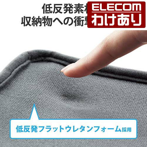 Rakuten - 【訳あり】エレコム ノートPC ケース スリムインナーケース 13.3inch-14.0inch ノート パソコン ケース カバー 薄型 ファスナーケース 衝撃吸収 グレー ELECOM BM-IBTHF03GY 【税込3300円以上で送料無料】[訳あり][ELECOM：エレコムわけありショップ][直営]