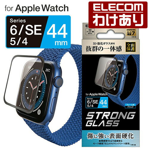 GR AppleWatch SE   Series6 [ 44mm ] tJo[KX tB  \ʋ AbvEHb` 44mm tJo[tC KX Z~bNR[g ubNFAW-20MFLGGCRBK ō3300~ȏ  [󂠂][GR킯Vbv][c]