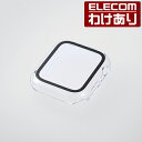【訳あり】エレコム Apple Watch 40mm 用 フルカバーケース プレミアムガラス 反射防止 AppleWatch 40 フルカバーケース プレミアム...