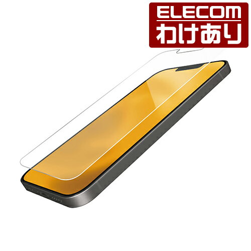 【訳あり】エレコム iPhone 14 Plus 用 ガラスフィルム 高透明 iPhone14 Plus iPhone13 Pro Max 6.7インチ ガラス 液晶 保護フィルム PM-A22BFLGG 【税込3300円以上で送料無料】[訳あり][ELECOM：エレコムわけありショップ][直営]