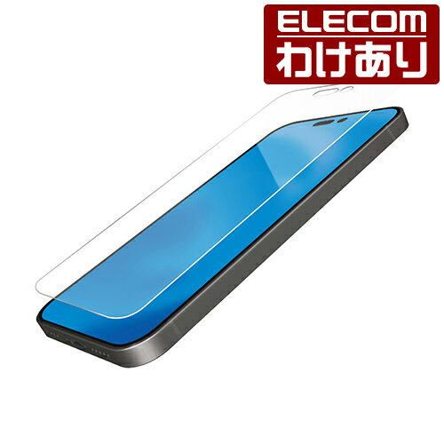 【訳あり】エレコム iPhone 14 Pro Max 用 ガラスフィルム 高透明 ブルーライトカット iPhone14 Pro Max 6.7インチ ガラス 液晶 保護フィルム PM-A22DFLGGBL 【税込3300円以上で送料無料】[訳あり][ELECOM：エレコムわけありショップ][直営]