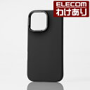 【訳あり】エレコム iPhone16 用 ハイブリッドケース シリコン MAGKEEP スタンド 2眼 6.1 スマホ ハイブリッド ケース カバー ブラック ...